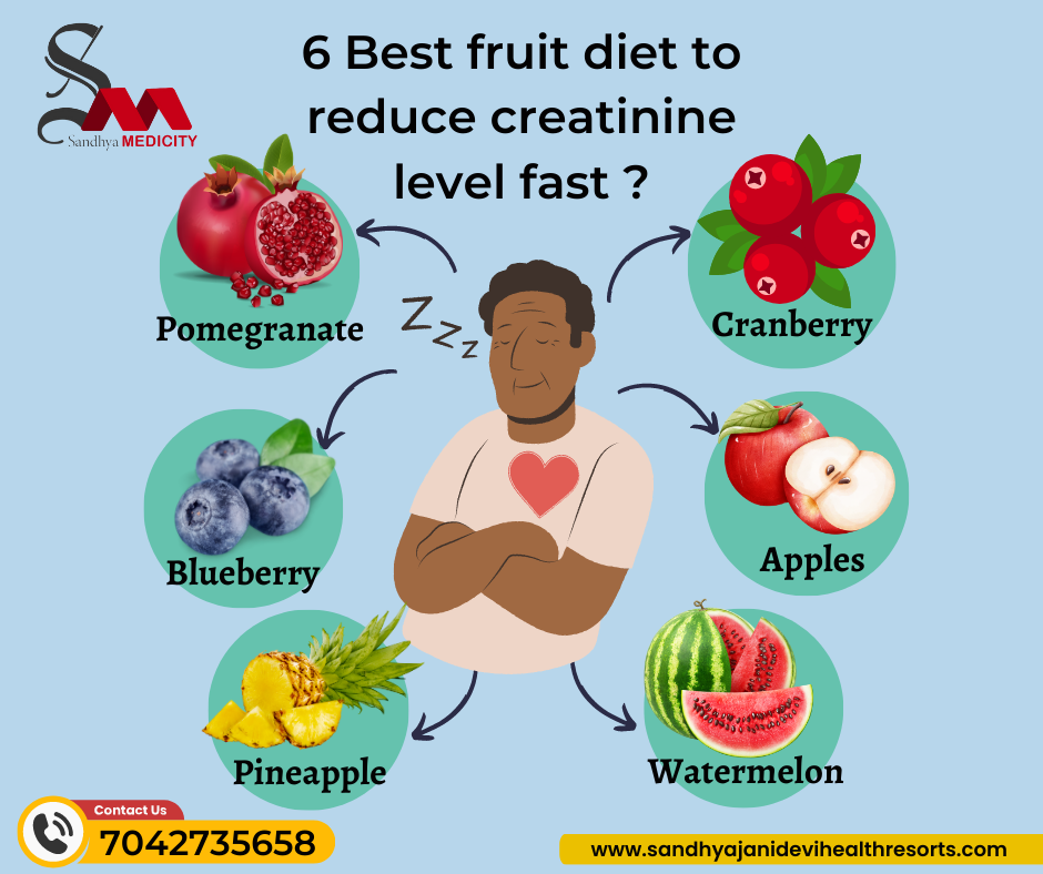 fruits to reduce creatinine
