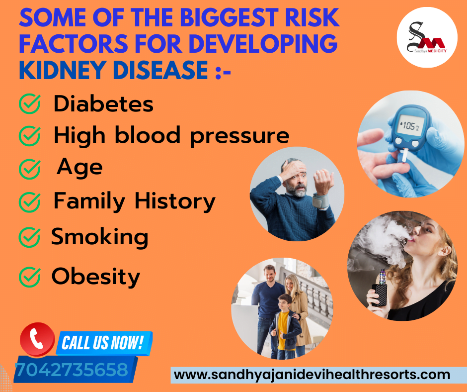 risk factors for developing kidney disease
