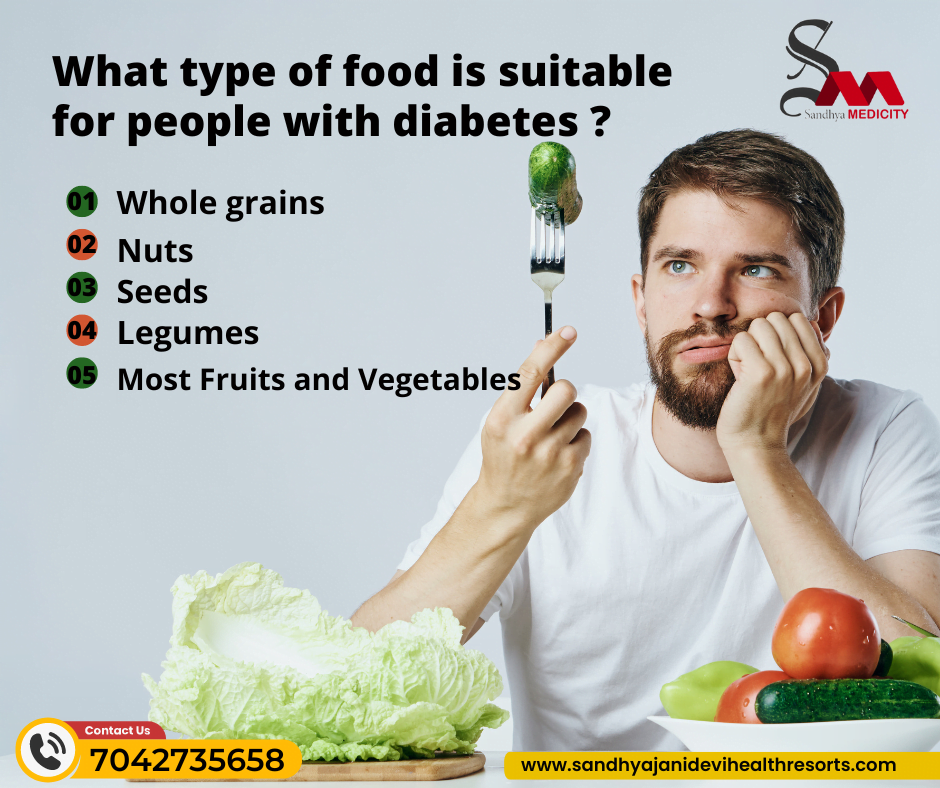Diet suitable for people with diabetes