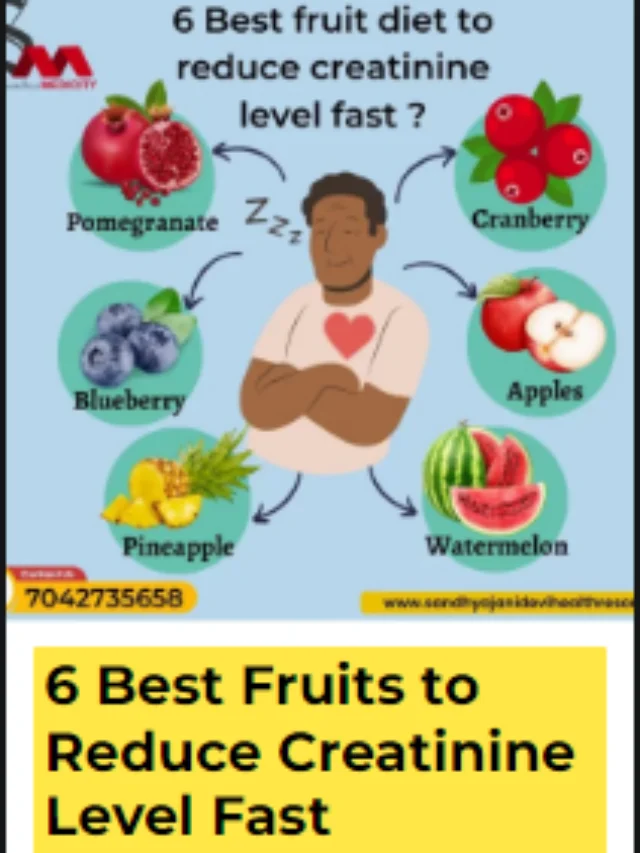 6 Best Fruits to Reduce Creatinine Level Fast